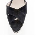 Le Silla Black sandal